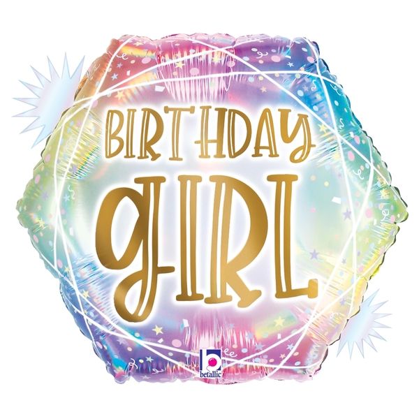 Birthday Girl Foil Balloon