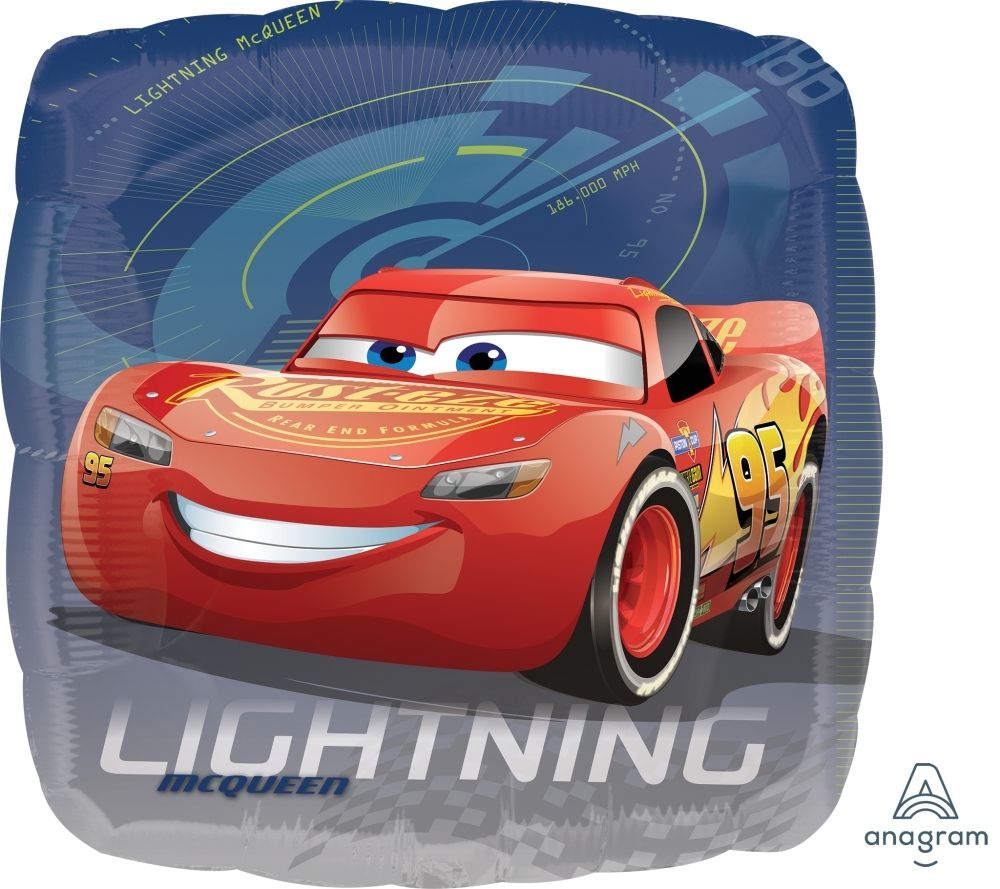 Cars McQueen Foil Balloon