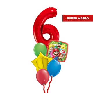 Super Mario Number Balloon Bunch