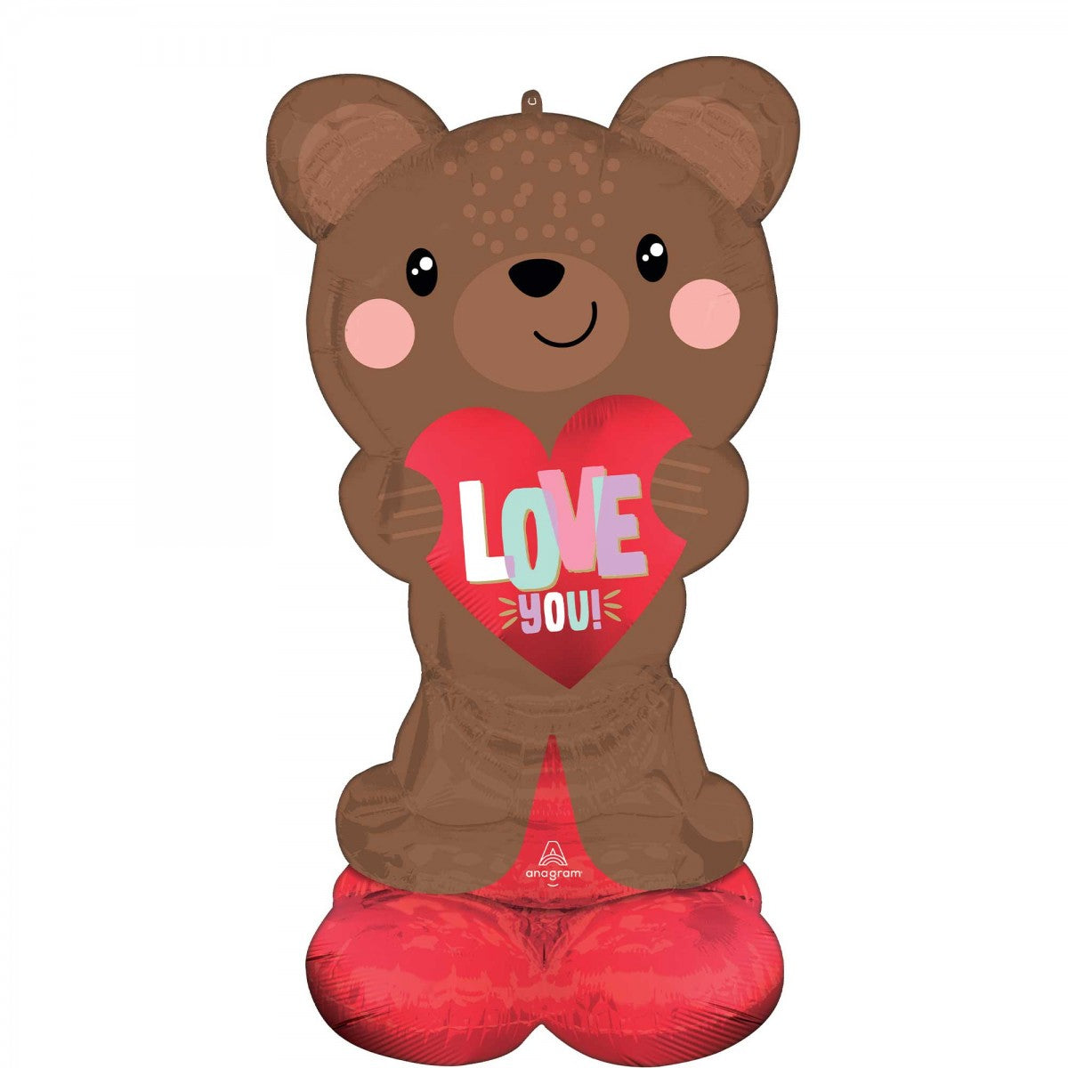 Love You Bear AirLoonz Foil Balloon