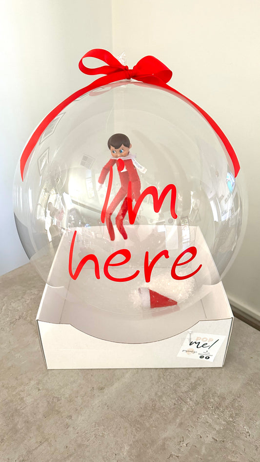 I'm Here Elf Balloon