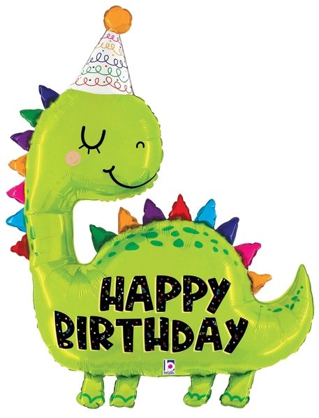 Party Dino Foil Balloon