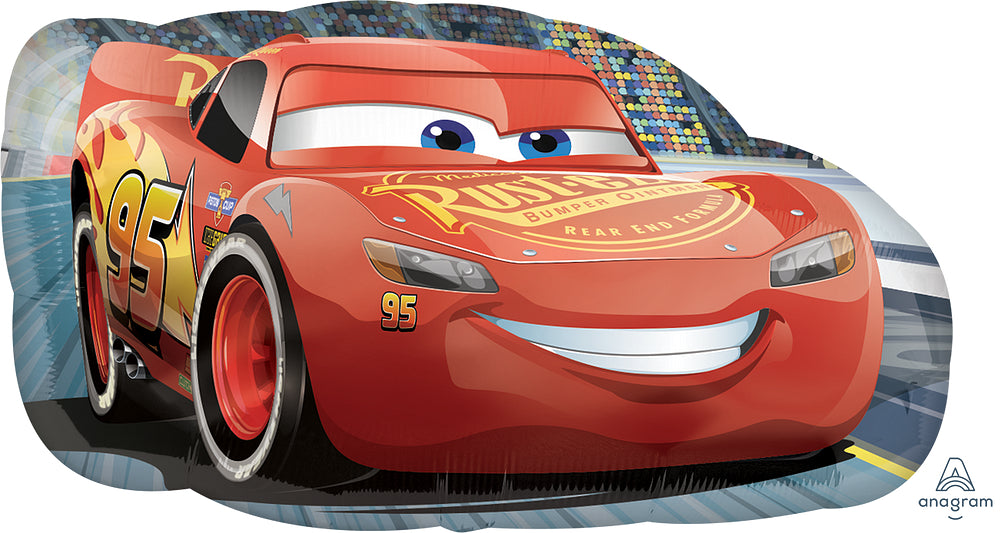 Cars Lightning McQueen Foil Balloon