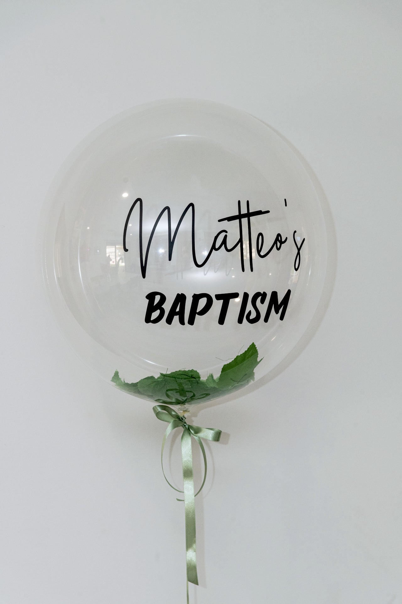 Greenery Bubble Personalised