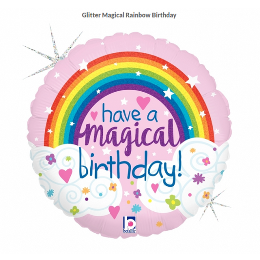 Magical Birthday Foil Balloon