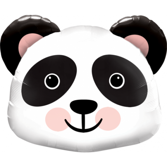 Panda Head Foil Balloon