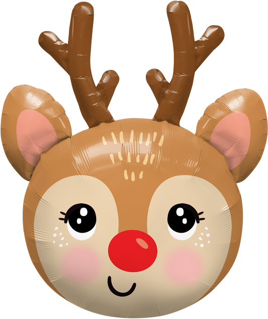 Rudolf the Reindeer Foil Balloon