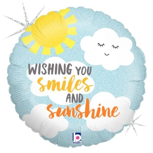 Smiles & Sunshine Foil Balloon