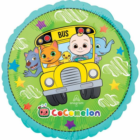 Cocomelon Bus Foil Balloon