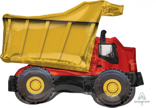 Dump Truck Foil Balloon