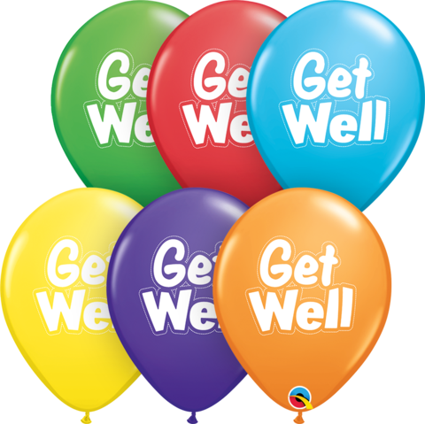 Get Well Soon Latex Balloon