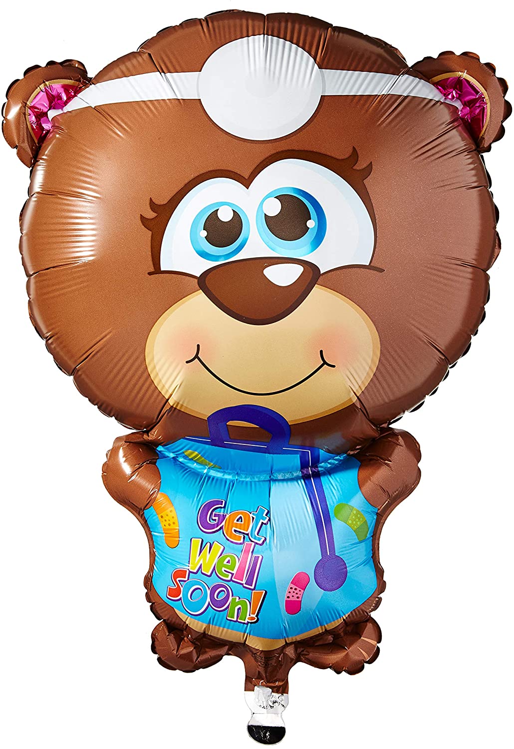 Get Well Soon Bear Foil Balloon