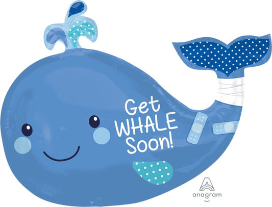 Get Whale Soon! Foil Balloon