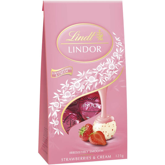 Lindt strawberries & cream chocolates