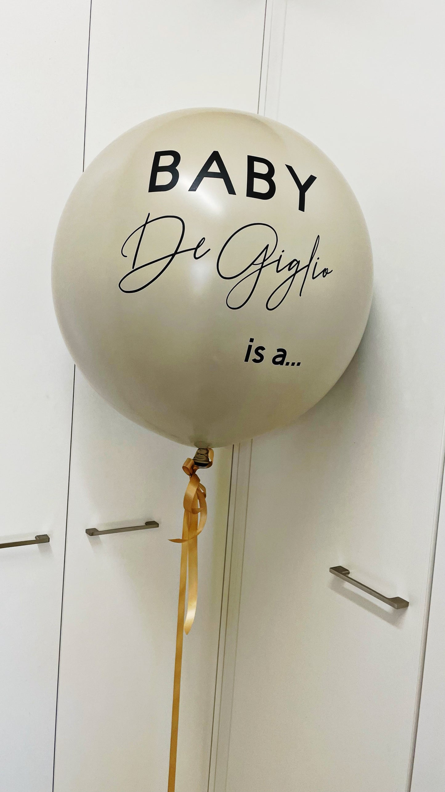 Neutral Gender Reveal Balloon Personalised