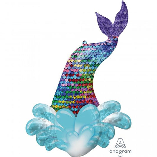 Mermaid Tail Foil Balloon