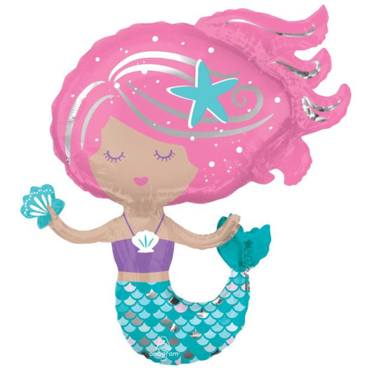 Shimmering Mermaid Foil Balloon