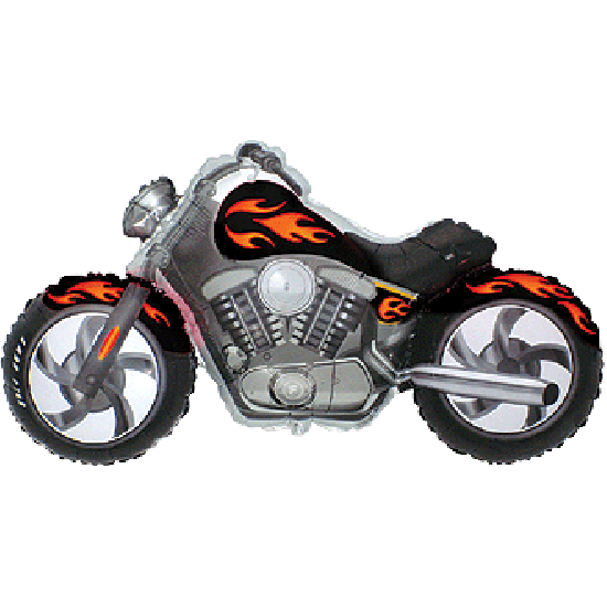 Motor Bike Foil Balloon