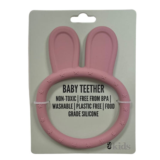 Bunny Teether - Blush Pink